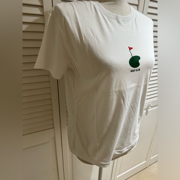 NWT Recreational Habits White Golf Club Short Size XS - Picture 5 of 8